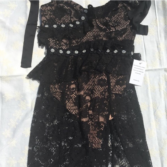 NWT For Love & Lemons Fabienne midi dress - Picture 2 of 5